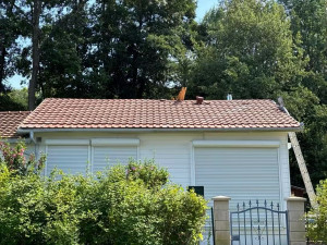 Photo de galerie - Ceci est une rénovation couverture charpente qui a été réalisé par nos équipes