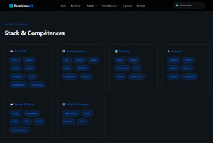 Photo de galerie - Sites web professionnels sur mesure - Design moderne et responsive. Création complète de votre présence en ligne avec les dernières technologies.