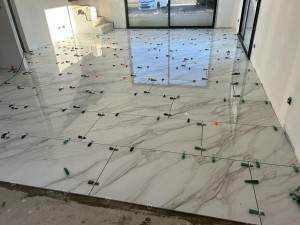 Photo de galerie - Pose de carrelage 