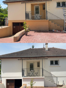 Photo de galerie - Rénovation d’une façade.