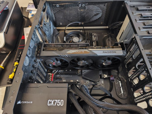 Photo de galerie - Installation gamer pour un client 
