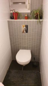 Photo de galerie - Pose d'un WC suspendu 