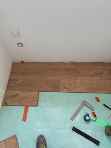 Photo de galerie - Pose de parquet - Revêtement de sol