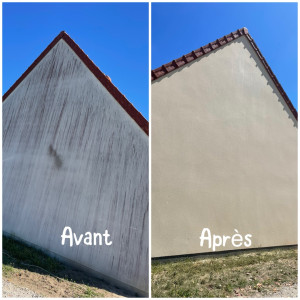 Photo de galerie - Nettoyage façade