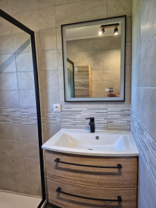 Photo de galerie - Rénovation salle d'eau complète 