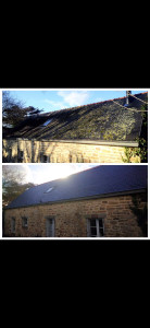 Photo de galerie - Offrez une seconde jeunesse à votre toiture avec A Stahl Rénovation !
Mousses, lichens, traces noires… votre toiture perd de son éclat et de son efficacité ?
A Stahl Rénovation intervient avec sérieux et savoir-faire pour un nettoyage complet 