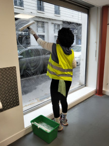 Photo de galerie - Préparation - nettoyage de salle