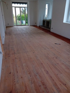 Photo de galerie - Pose de parquet - Revêtement de sol
