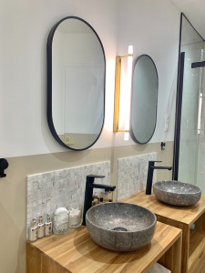 Photo de galerie - La salle de bain de Laurent et Nam