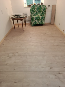 Photo de galerie - Pose parquet 