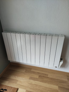 Photo de galerie - Installation radiateur électrique 