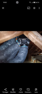 Photo de galerie - Pose d'une vmc simple flux