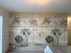 Photo de galerie - Peinture - Tapisserie