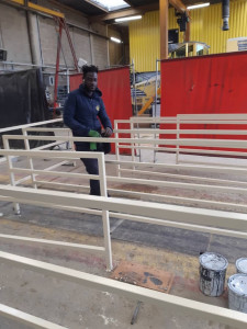 Photo de galerie - Garde corps  et balcon acier 