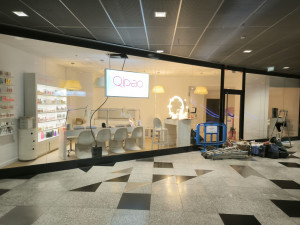 Photo de galerie - Installation électrique neuve dans l'un des magasins du centre commercial Compans caffarelli