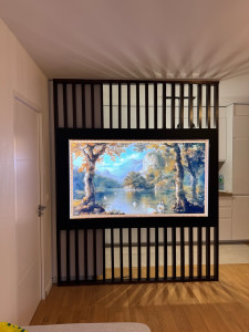 Photo de galerie - Claustras en bois massif 