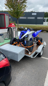 Photo de galerie - Location remorque / transport moto et quad 