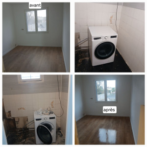 Photo de galerie - Ménage dans un appartement en fin de travaux 