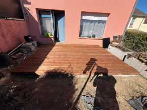 Photo de galerie - Création de terrasse en bois 