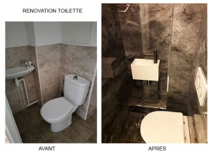 Photo de galerie - Rénovation Toilettes 