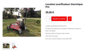 Photo de galerie - Scarificateur
