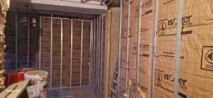 Photo de galerie - Renovation isolation + rails