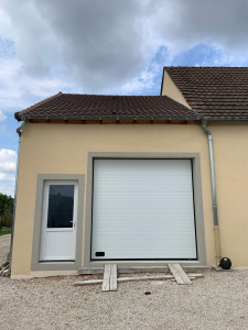 Photo de galerie - Réfection du toit d’un garage avec zinguerie complète 