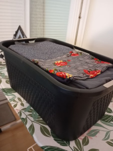 Photo de galerie - Panier de linge à repasser 