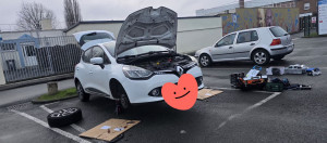 Photo de galerie - Changement Plaquettes + disques 