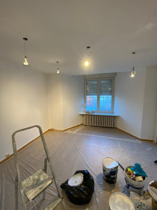 Photo de galerie - Réalisation de une duplex sur Thionville 
Peinture intérieur Posse de Plaqeaux 
