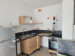 Photo de galerie - Pose de cuisine 