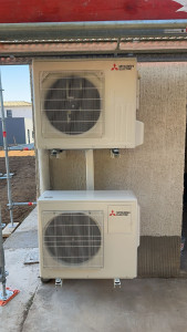 Photo de galerie - Installation d’un quadri-split et un bi-split 