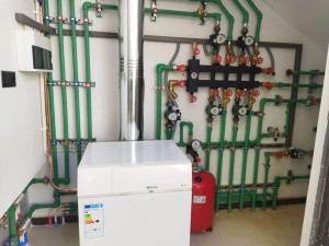 Photo de galerie - Installation chaudière a gaz 65 kw 