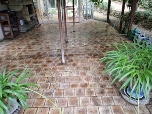 Photo de galerie - Nettoyage terrasse