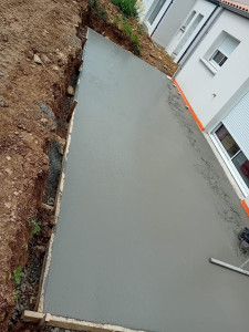 Photo de galerie - Terrasse en béton armée 