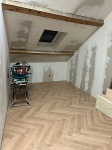Photo de galerie - Pose de parquet - Revêtement de sol