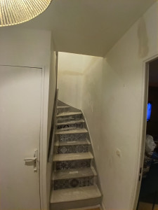 Photo de galerie - Photos avant.. applique peinture décoration couleur 