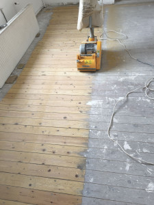 Photo de galerie - Rénovation de parquet ancien 
