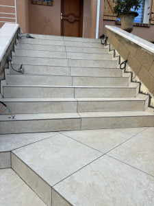 Photo de galerie - Pose de  carrelage 