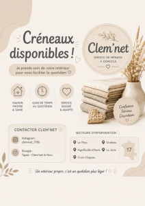 Photo de galerie - Des créneaux disponibles ! 