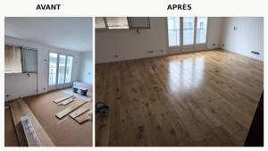 Photo de galerie - Parquet massive 