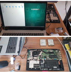 Photo de galerie - Diagnostic matériel approfondi, analyse antivirus avancée et restauration du système, avec mise à jour logicielle et sécurisation du système d’exploitation.