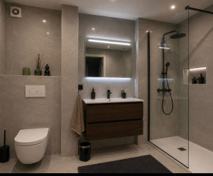 Photo de galerie - Salle de bain après travaux