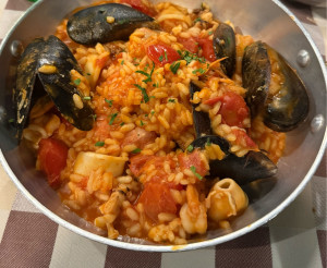 Photo de galerie - Risotto aux fruits de mer 