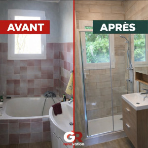 Photo de galerie - Rénovation complète d’une salle de bain 