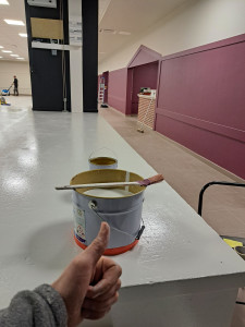 Photo de galerie - Tout travaux de batimon peinture.pose des soles 
