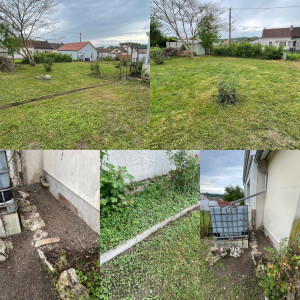 Photo de galerie - Sur ce terrain, j’ai réalisé un entretien complet, comprenant :
Tonte soignée de la pelouse
Finitions des bordures pour un résultat net et propre
Débroussaillage des zones envahies
Tronçonnage d’un arbuste qui gênait l’espace et l’accès
( 2h30 )