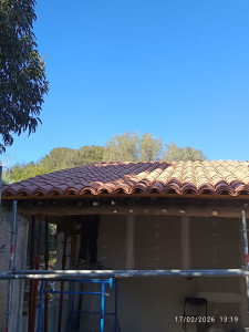 Photo de galerie - Couverture charpente 