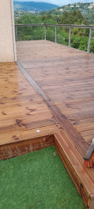 Photo de galerie - Terrasse sur pilotis 