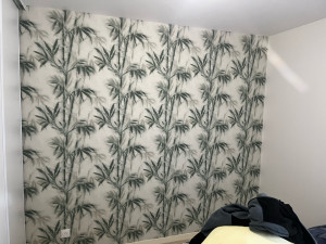 Photo de galerie - Pose papier peint 